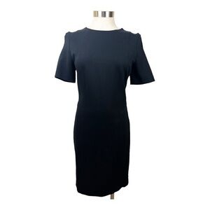 T‎ Tahari Black Sheath Dress Size 8